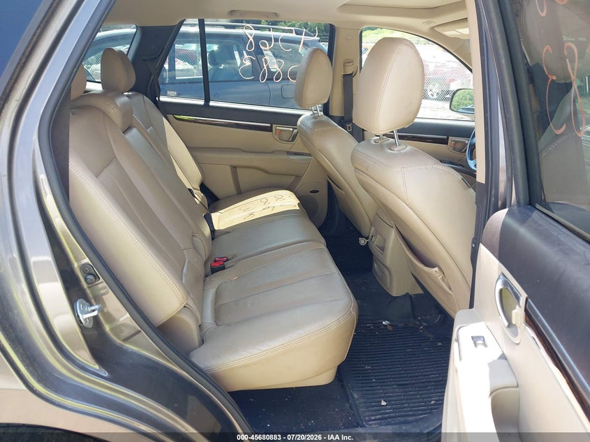 2012 Hyundai Santa fe VIN 5XYZKDAG6CG135972 IAAI salvage auction — NORMAL WEAR, Original (Maine), sold $25 on 2026-07-27 (photo 8)