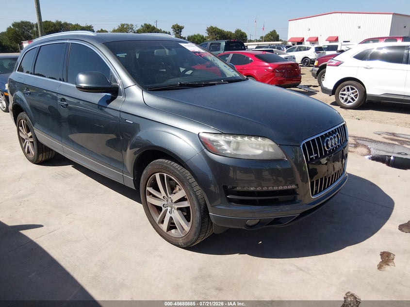 2013 Audi Q7 VIN WA1LGAFE3DD013917 IAAI salvage auction — UNKNOWN, Original (Texas), sold $400 on 2026-07-28 (photo 1)