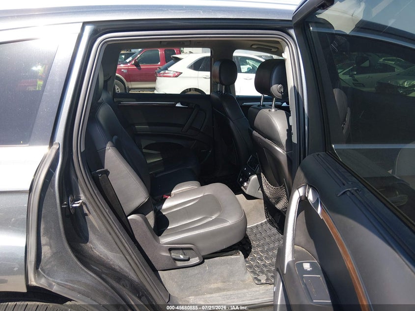 2013 Audi Q7 VIN WA1LGAFE3DD013917 IAAI salvage auction — UNKNOWN, Original (Texas), sold $400 on 2026-07-28 (photo 8)