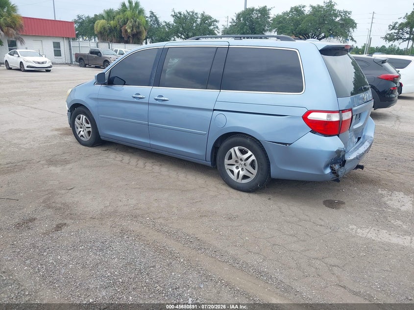 2007 Honda Odyssey VIN 5FNRL38797B008014 IAAI salvage auction — FRONT END, Rebuildable (Florida), sold $325 on 2026-08-01 (photo 3)