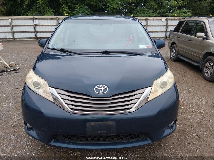 2012 Toyota Sienna VIN 5TDYK3DCXCS236059 IAAI salvage auction — NORMAL WEAR, Clear (New York), sold $25 on 2026-07-29 (photo 6)