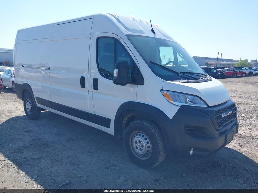 2025 Ram Promaster 3500 VIN 3C6MRVHG9SE546349 IAAI salvage auction — NORMAL WEAR, Enterprise Vehicles Clear Only (New York), sold $13,000 on 2026-07-23 (photo 1)