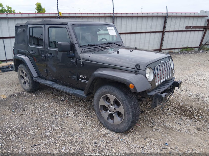 2016 Jeep Wrangler / VIN 1C4BJWEG2GL339074 IAAI salvage auction — FRONT END, Clear (Arkansas), sold $5,200 on 2026-08-08 (photo 1)