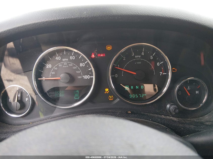 2016 Jeep Wrangler / VIN 1C4BJWEG2GL339074 IAAI salvage auction — FRONT END, Clear (Arkansas), sold $5,200 on 2026-08-08 (photo 7)