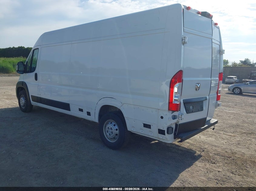 2025 Ram Promaster 3500 VIN 3C6MRVJG7SE517877 IAAI salvage auction — REAR END, Clear (New York), sold $21,075 on 2026-07-23 (photo 3)