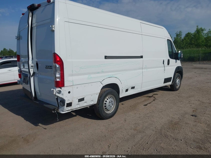 2025 Ram Promaster 3500 VIN 3C6MRVJG7SE517877 IAAI salvage auction — REAR END, Clear (New York), sold $21,075 on 2026-07-23 (photo 4)