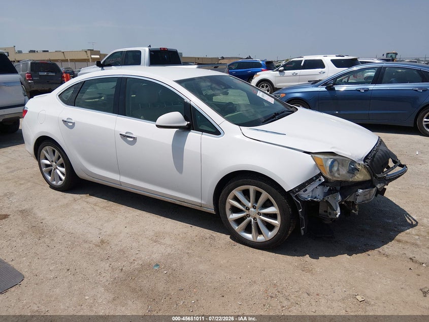 2014 Buick Verano VIN 1G4PR5SK9E4176282 IAAI salvage auction — FRONT END, Salvage (Kansas), sold $750 on 2026-09-01 (photo 1)