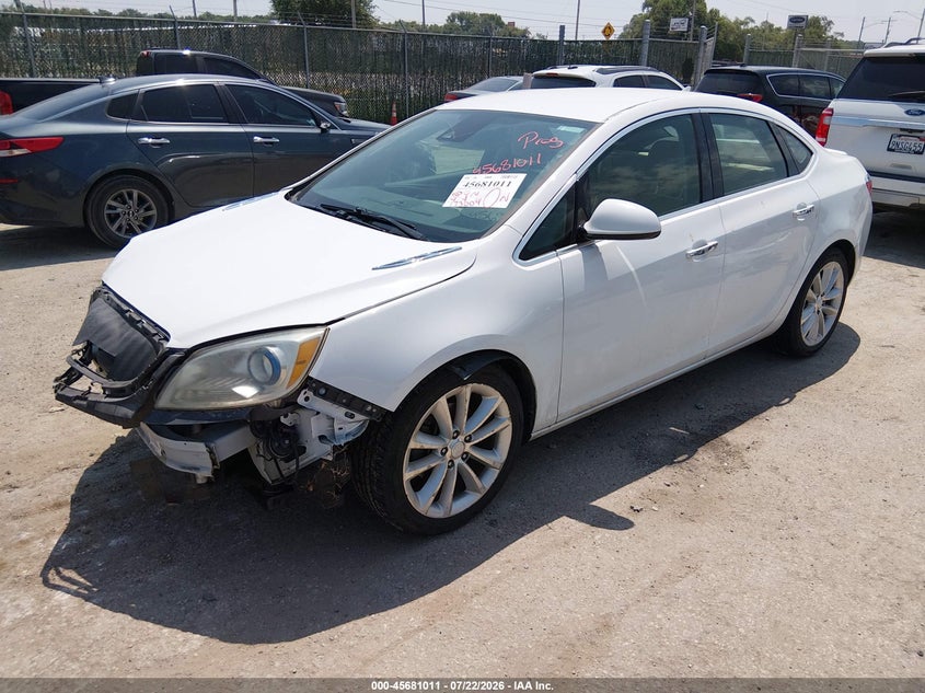 2014 Buick Verano VIN 1G4PR5SK9E4176282 IAAI salvage auction — FRONT END, Salvage (Kansas), sold $750 on 2026-09-01 (photo 2)