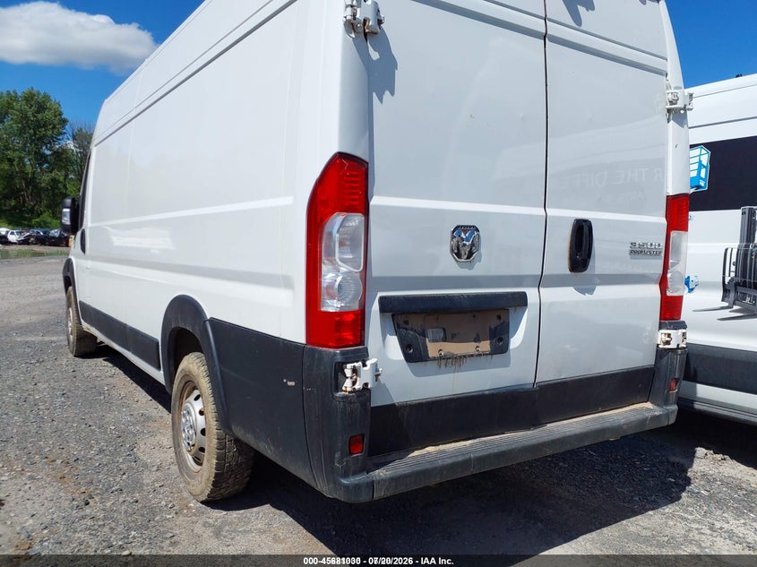 2025 Ram Promaster 3500 VIN 3C6MRVJG4SE517707 IAAI salvage auction — FRONT END, Clear (New York), sold $13,950 on 2026-07-30 (photo 3)