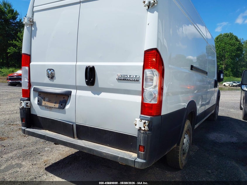 2025 Ram Promaster 3500 VIN 3C6MRVJG4SE517707 IAAI salvage auction — FRONT END, Clear (New York), sold $13,950 on 2026-07-30 (photo 4)