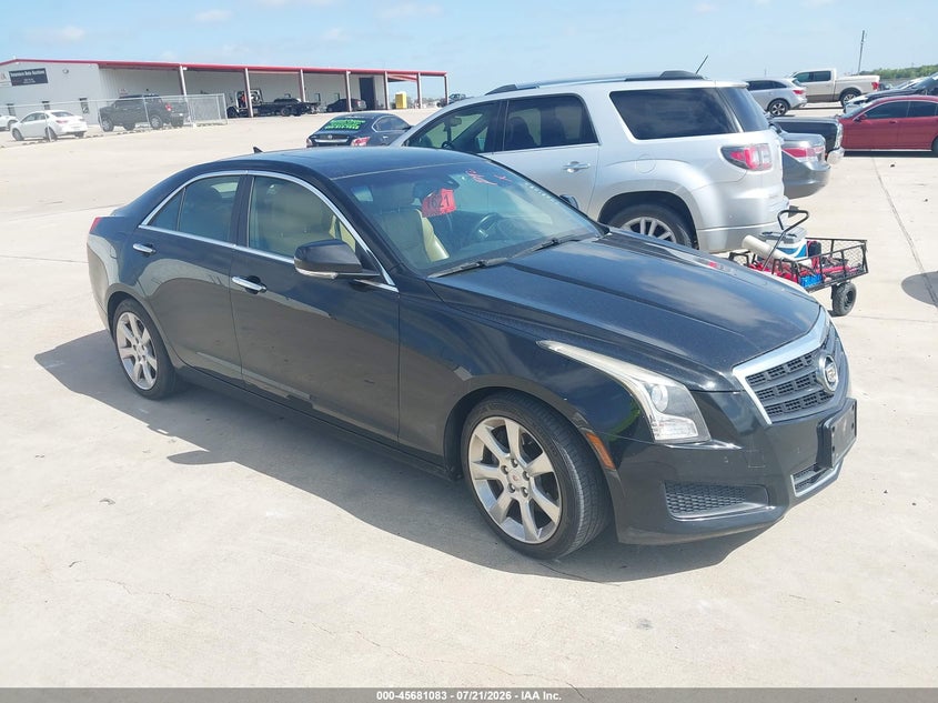 2013 Cadillac Ats VIN 1G6AB5RX3D0127491 IAAI salvage auction — NORMAL WEAR, Original (Texas), sold $525 on 2026-07-24 (photo 1)