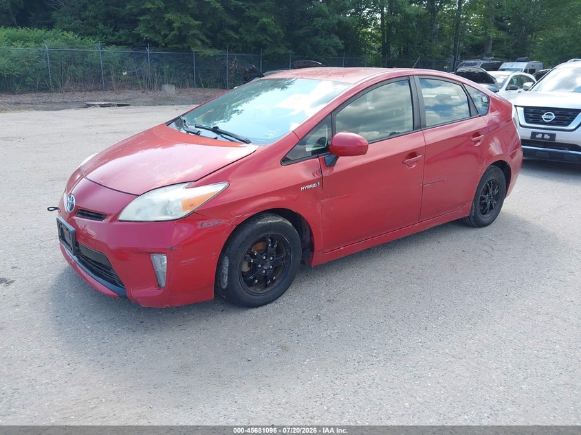 2012 Toyota Prius VIN JTDKN3DU9C1559604 IAAI salvage auction — UNKNOWN, Original (Maine), sold $700 on 2026-07-26 (photo 2)