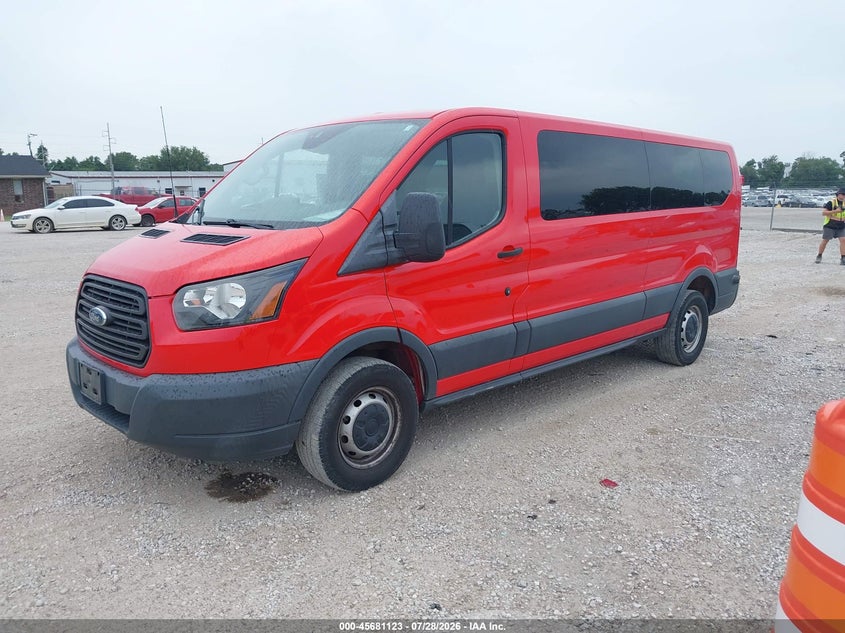 2018 Ford Transit-350 VIN 1FBZX2ZM2JKB42817 IAAI salvage auction — HAIL, Sf97 (Missouri), sold $15,950 on 2026-09-03 (photo 2)