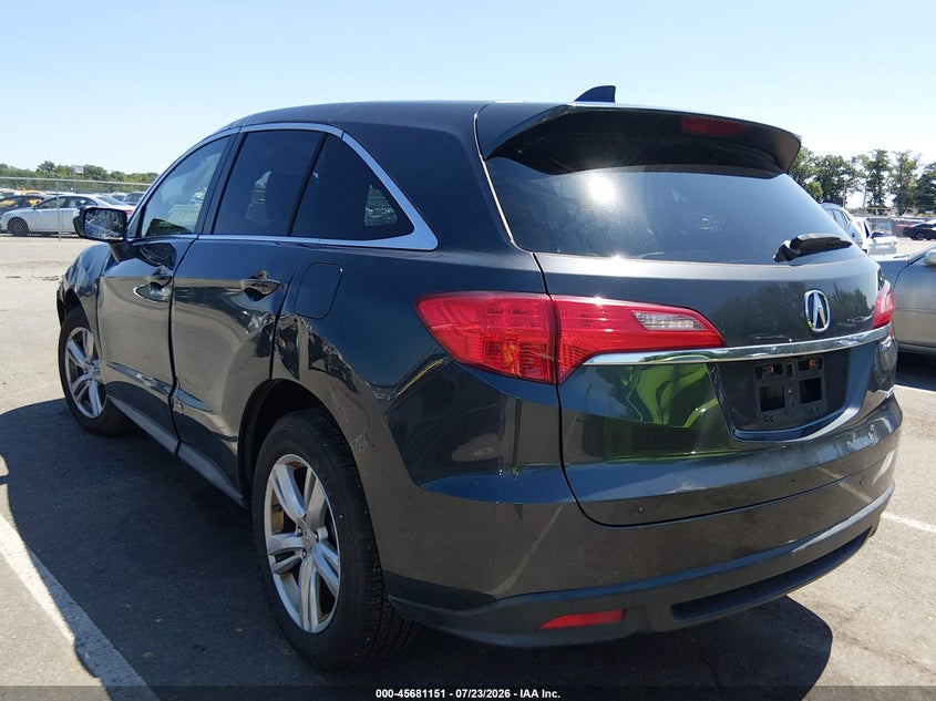 2013 Acura Rdx VIN 5J8TB4H5XDL001984 IAAI salvage auction — ROLLOVER, Salvage Title, sold $350 on 2026-08-28 (photo 3)