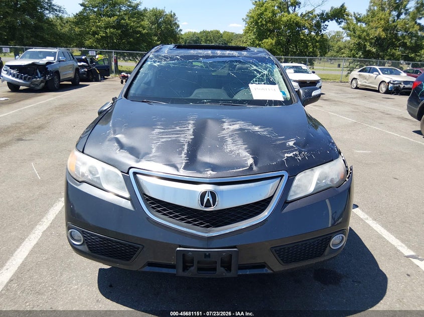 2013 Acura Rdx VIN 5J8TB4H5XDL001984 IAAI salvage auction — ROLLOVER, Salvage Title, sold $350 on 2026-08-28 (photo 6)