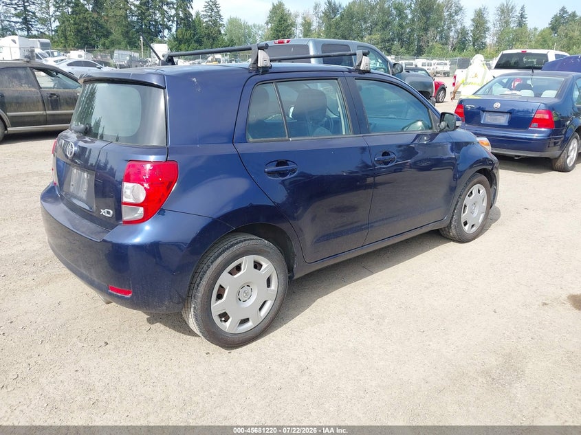 2009 Scion Xd VIN JTKKU10469J036202 IAAI salvage auction — NORMAL WEAR, Clear (Washington), sold $525 on 2026-07-29 (photo 4)