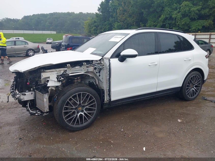 2019 Porsche Cayenne VIN WP1AA2AYXKDA15021 IAAI salvage auction — FRONT END, Clear (Tennessee), sold $11,200 on 2026-08-30 (photo 2)