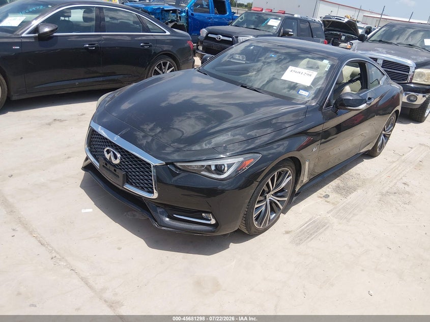 2017 Infiniti Q60 VIN JN1EV7EK9HM363849 IAAI salvage auction — NORMAL WEAR, Clear (California), sold $1,000 on 2026-07-28 (photo 2)