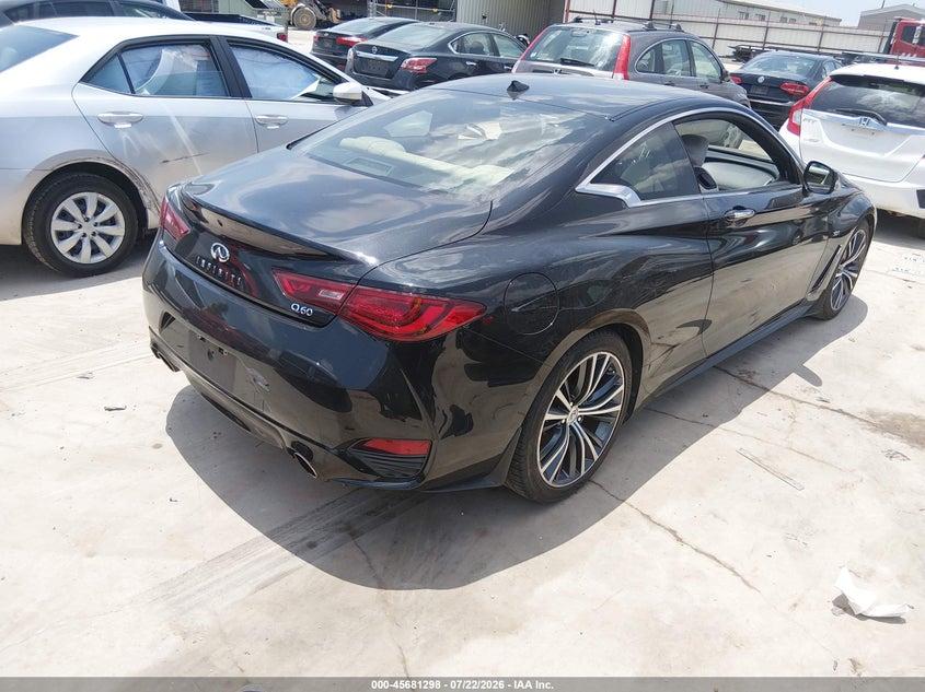 2017 Infiniti Q60 VIN JN1EV7EK9HM363849 IAAI salvage auction — NORMAL WEAR, Clear (California), sold $1,000 on 2026-07-28 (photo 4)