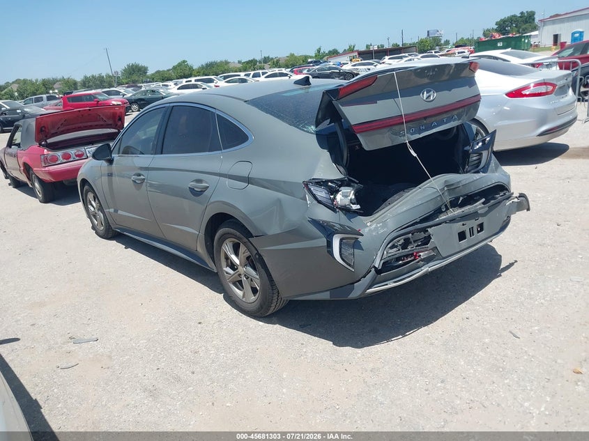 2021 Hyundai Sonata VIN 5NPEG4JA5MH118621 IAAI salvage auction — REAR END, Salvage (Texas), sold $2,450 on 2026-08-01 (photo 3)