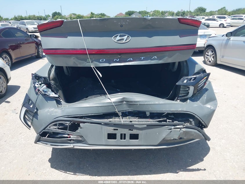 2021 Hyundai Sonata VIN 5NPEG4JA5MH118621 IAAI salvage auction — REAR END, Salvage (Texas), sold $2,450 on 2026-08-01 (photo 6)