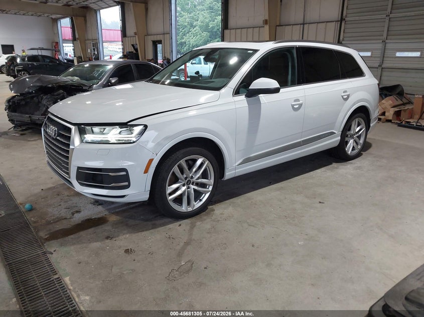 2017 Audi Q7 VIN WA1VAAF76HD046332 IAAI salvage auction — NORMAL WEAR, Clear (South Carolina), sold $1,100 on 2026-07-30 (photo 2)