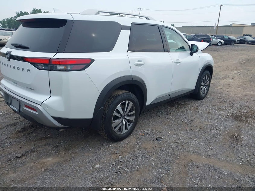 2025 Nissan Pathfinder VIN 5N1DR3CC7SC309640 IAAI salvage auction — FRONT END, Salvage Title, sold $8,600 on 2026-08-23 (photo 4)