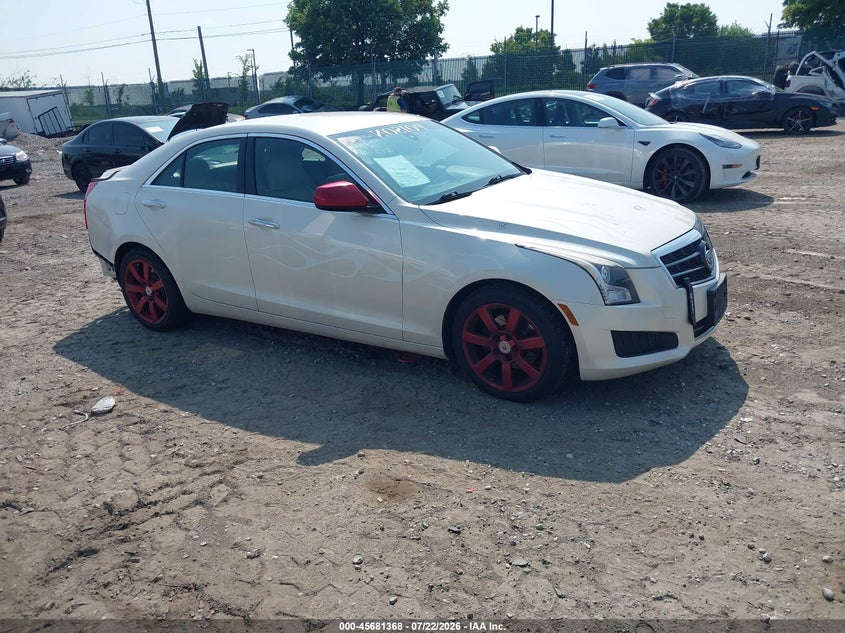 2013 Cadillac Ats VIN 1G6AA5RA2D0153966 IAAI salvage auction — REAR END, Salvage (Pennsylvania), sold $675 on 2026-08-22 (photo 1)