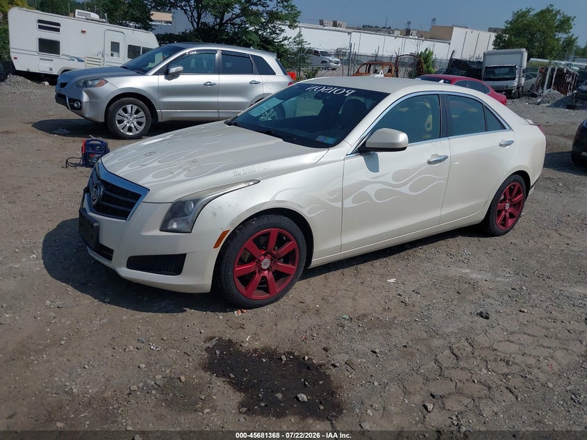 2013 Cadillac Ats VIN 1G6AA5RA2D0153966 IAAI salvage auction — REAR END, Salvage (Pennsylvania), sold $675 on 2026-08-22 (photo 2)