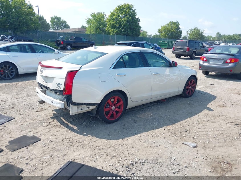 2013 Cadillac Ats VIN 1G6AA5RA2D0153966 IAAI salvage auction — REAR END, Salvage (Pennsylvania), sold $675 on 2026-08-22 (photo 4)