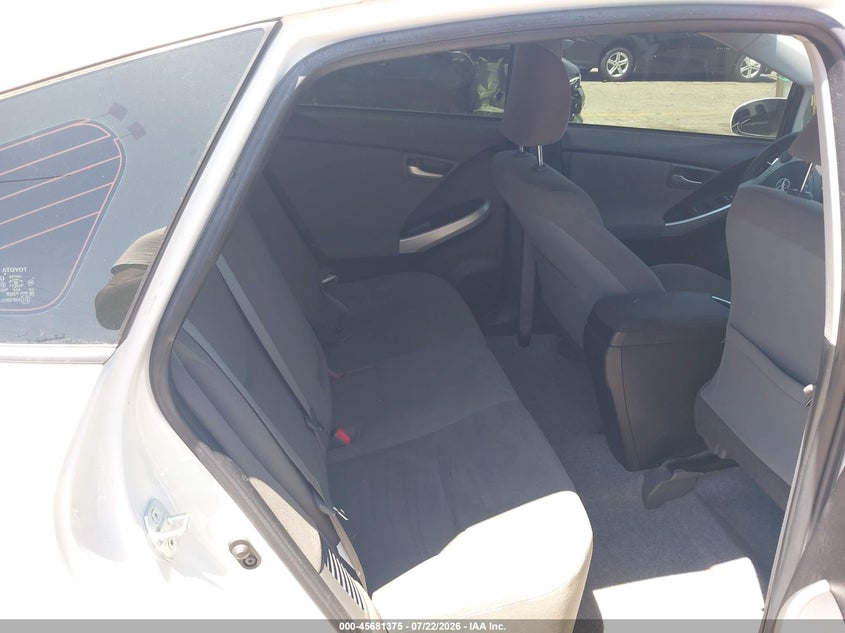 2014 Toyota Prius VIN JTDKN3DU3E1814119 IAAI salvage auction — LEFT FRONT, Salvage (California), sold $1,600 on 2026-08-01 (photo 8)