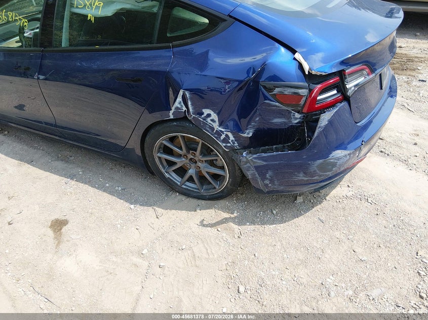 2023 Tesla Model 3 VIN 5YJ3E1EB5PF415650 IAAI salvage auction — NORMAL WEAR, Clear (Indiana), sold $4,650 on 2026-07-22 (photo 6)