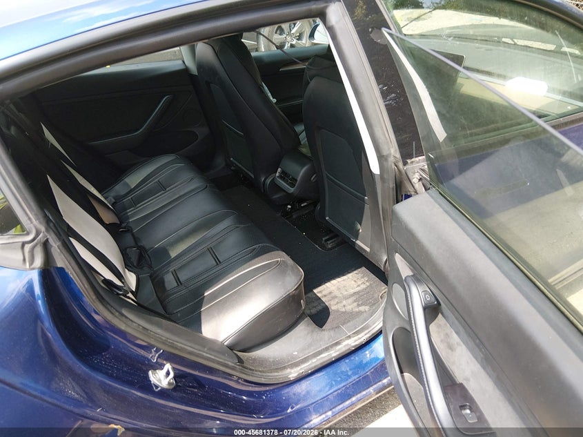 2023 Tesla Model 3 VIN 5YJ3E1EB5PF415650 IAAI salvage auction — NORMAL WEAR, Clear (Indiana), sold $4,650 on 2026-07-22 (photo 8)