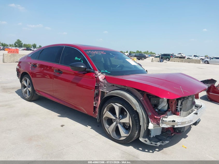 2020 Honda Accord VIN 1HGCV2F91LA029555 — IAAI salvage auction photo