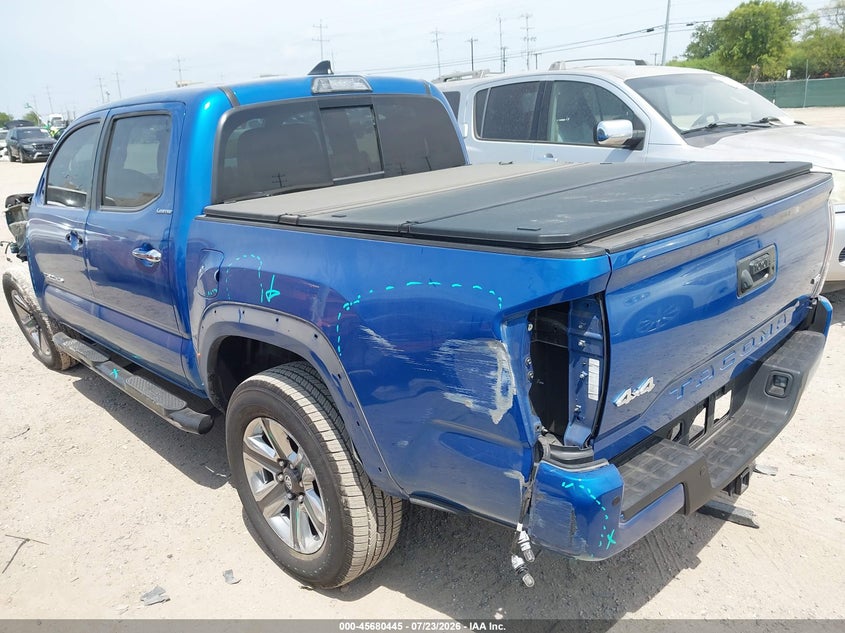 2017 Toyota Tacoma VIN 5TFGZ5AN9HX078212 IAAI salvage auction — LEFT FRONT, Salvage (Texas), sold $10,900 on 2026-07-31 (photo 3)