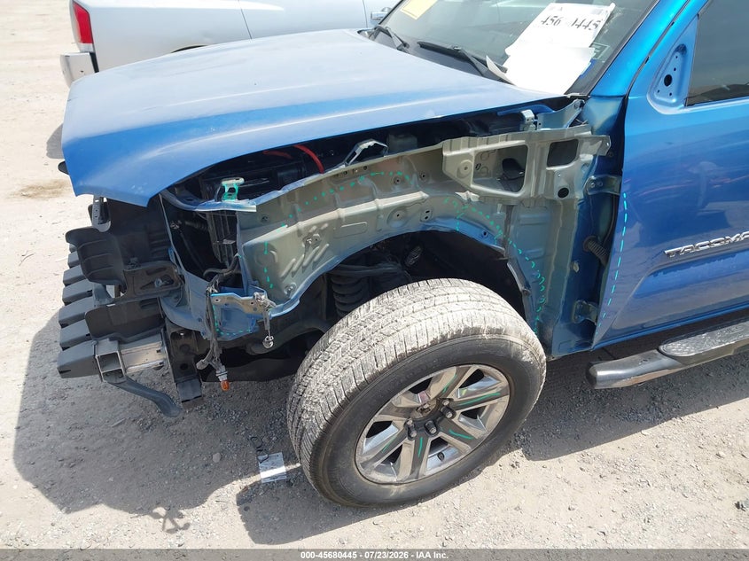 2017 Toyota Tacoma VIN 5TFGZ5AN9HX078212 IAAI salvage auction — LEFT FRONT, Salvage (Texas), sold $10,900 on 2026-07-31 (photo 6)