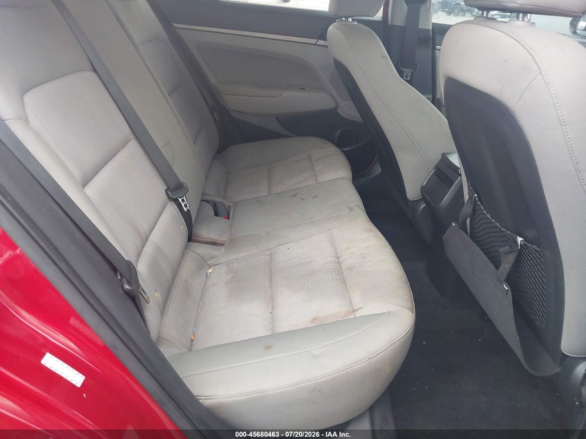 2017 Hyundai Elantra VIN KMHD84LF8HU165232 IAAI salvage auction — FRONT END, Clear (Florida), sold $775 on 2026-07-27 (photo 8)
