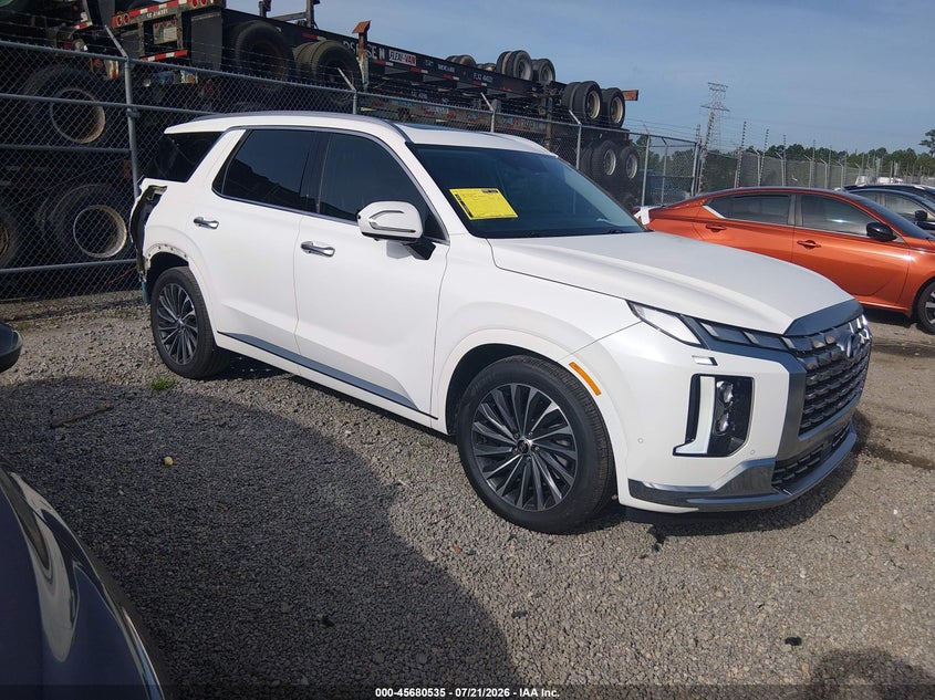2024 Hyundai Palisade VIN KM8R74GE8RU655827 — IAAI salvage auction photo