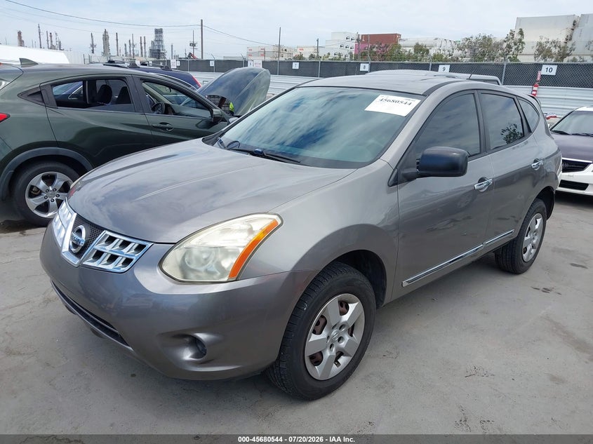 2013 Nissan Rogue VIN JN8AS5MV0DW664100 IAAI salvage auction — FRONT & REAR, Salvage (California), sold $25 on 2026-07-29 (photo 2)