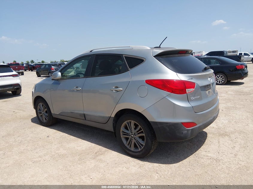 2015 Hyundai Tucson VIN KM8JU3AGXFU058104 IAAI salvage auction — FRONT END, Original (Texas), sold $875 on 2026-07-29 (photo 3)