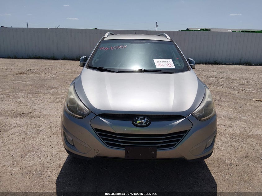 2015 Hyundai Tucson VIN KM8JU3AGXFU058104 IAAI salvage auction — FRONT END, Original (Texas), sold $875 on 2026-07-29 (photo 6)