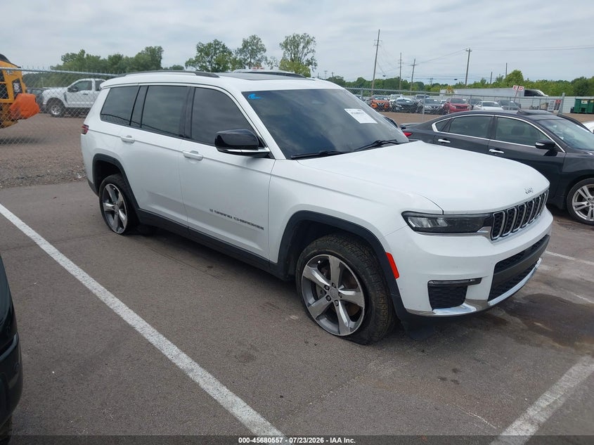 2022 Jeep Grand cherokee VIN 1C4RJJBGXN8529176 — IAAI salvage auction photo