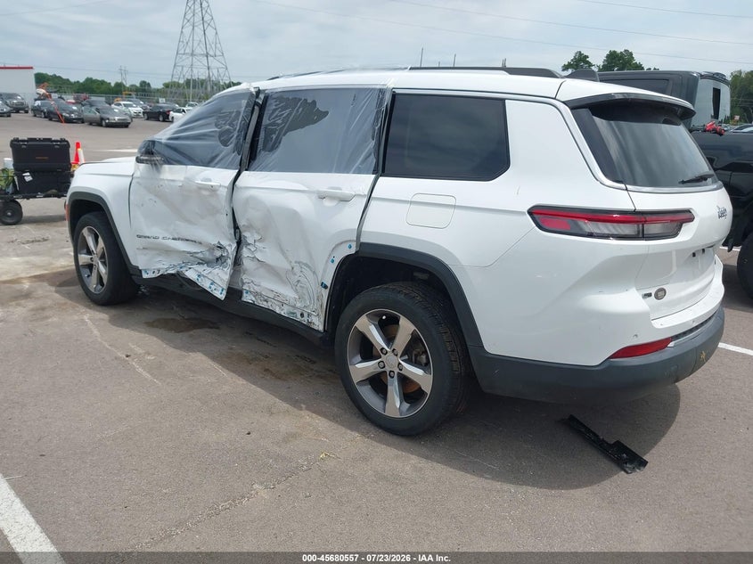 2022 Jeep Grand cherokee VIN 1C4RJJBGXN8529176 IAAI salvage auction — SIDE, Wait Title, sold $7,400 on 2026-08-12 (photo 3)