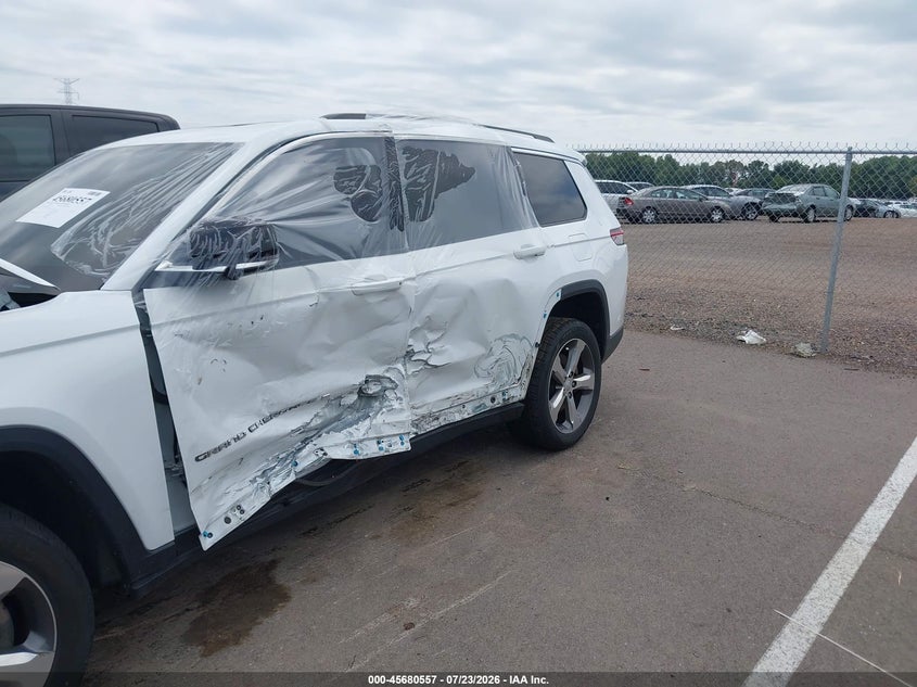 2022 Jeep Grand cherokee VIN 1C4RJJBGXN8529176 IAAI salvage auction — SIDE, Wait Title, sold $7,400 on 2026-08-12 (photo 6)