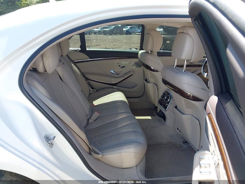 2016 Mercedes-benz S-klasse VIN WDDUG8CB3GA253753 IAAI salvage auction — FRONT END, Wait Title, sold $7,200 on 2026-08-08 (photo 8)