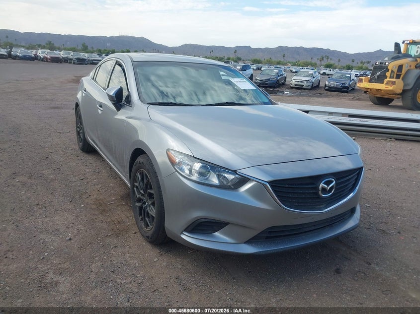 2015 Mazda 6 VIN JM1GJ1V53F1189929 IAAI salvage auction — NORMAL WEAR, Clear-Dealer Only (Arizona), sold $200 on 2026-07-28 (photo 1)