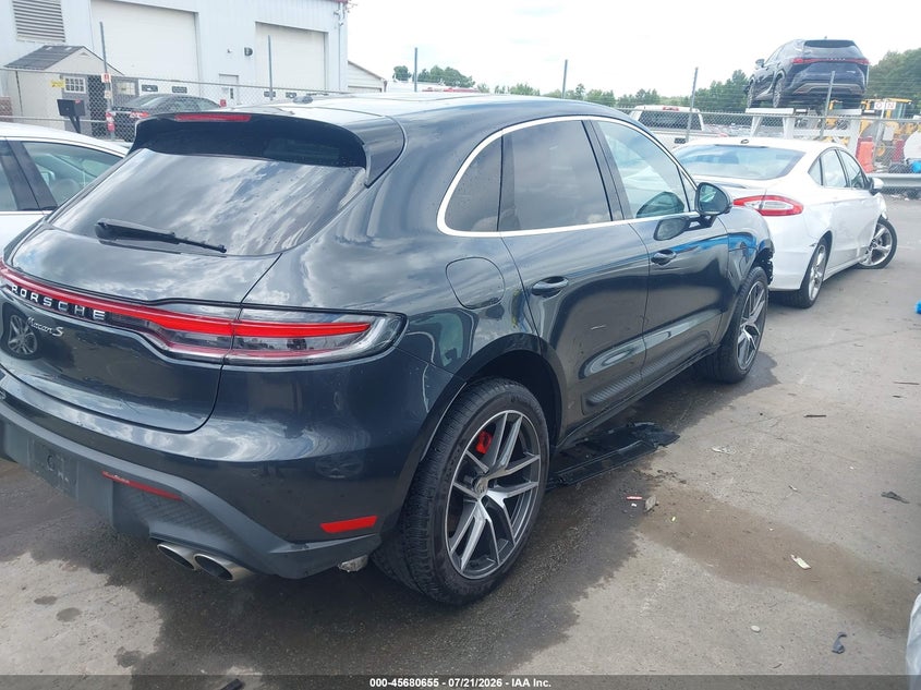 2022 Porsche Macan VIN WP1AG2A56NLB24736 IAAI salvage auction — FRONT END, Salvage Title, sold $24,000 on 2026-09-14 (photo 4)