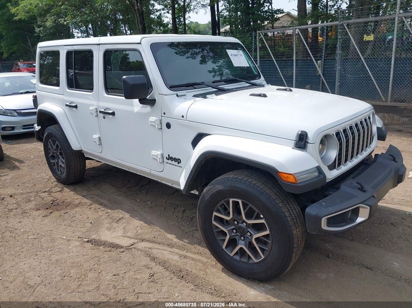 2025 Jeep Wrangler / VIN 1C4PJXEN8SW598136 IAAI salvage auction — REAR END, Enterprise Vehicles Clear Only (Virginia), sold $20,300 on 2026-07-30 (photo 1)