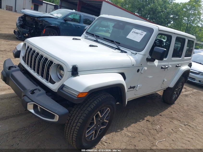 2025 Jeep Wrangler / VIN 1C4PJXEN8SW598136 IAAI salvage auction — REAR END, Enterprise Vehicles Clear Only (Virginia), sold $20,300 on 2026-07-30 (photo 2)