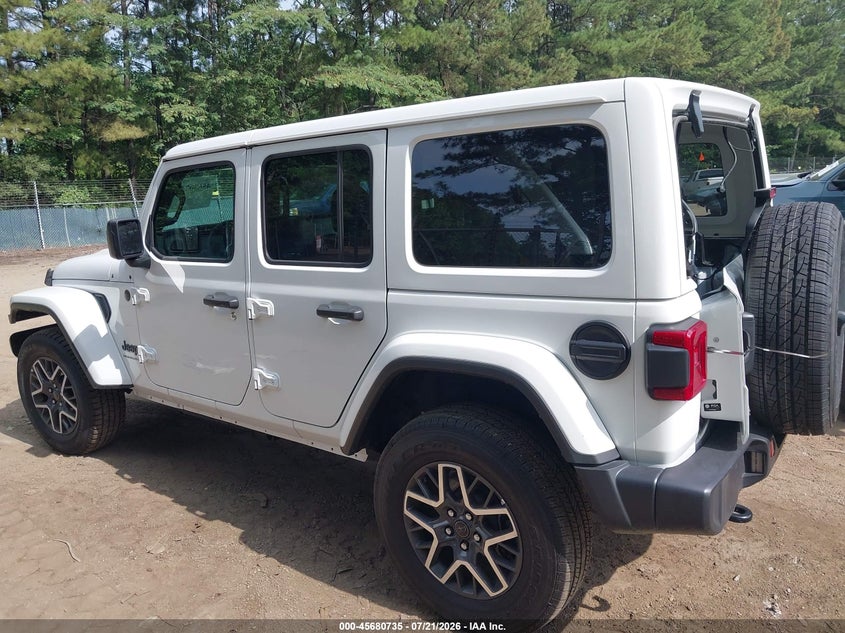 2025 Jeep Wrangler / VIN 1C4PJXEN8SW598136 IAAI salvage auction — REAR END, Enterprise Vehicles Clear Only (Virginia), sold $20,300 on 2026-07-30 (photo 3)